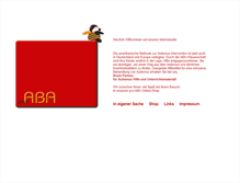 Tablet Screenshot of pro-aba.com